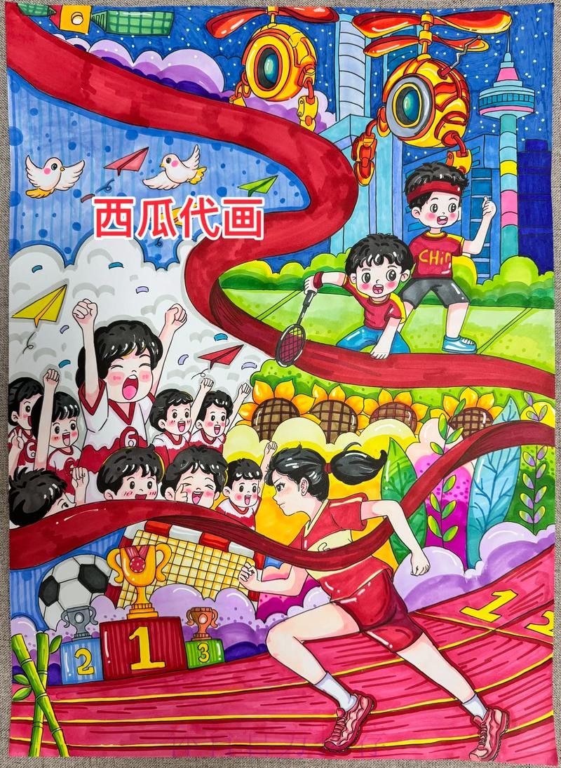以体育之笔绘就青少年成长新画卷